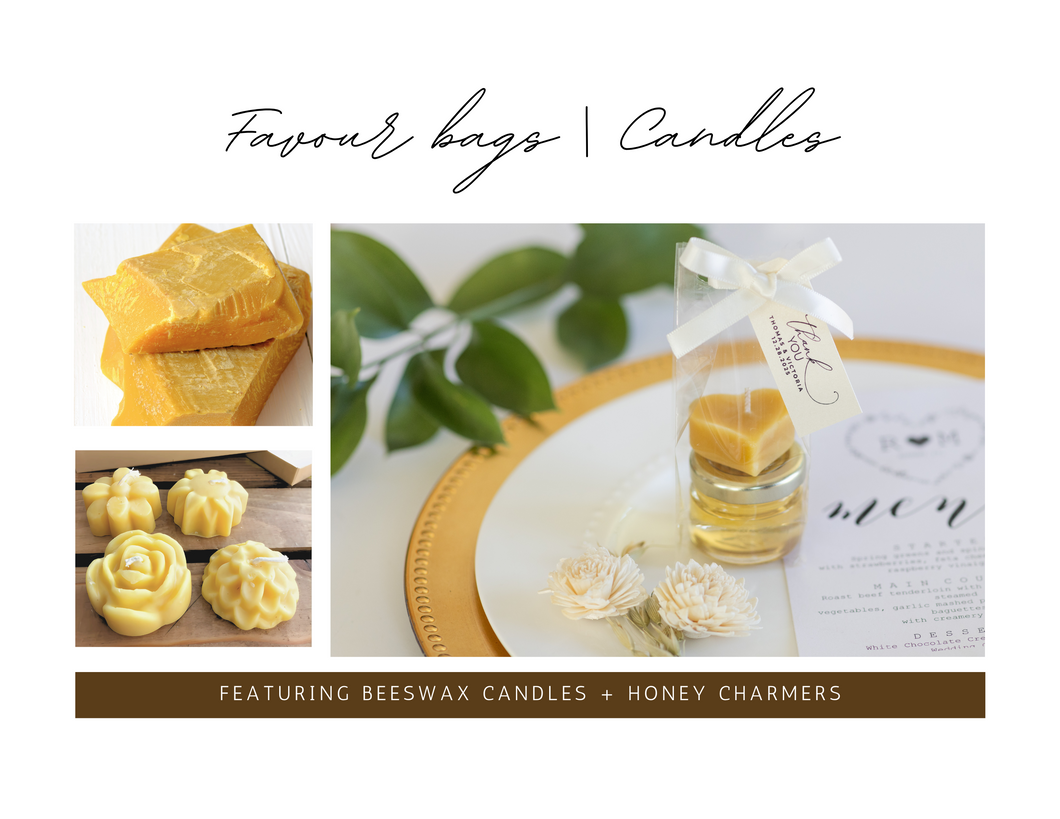 Favour Bags | Honey & Candles